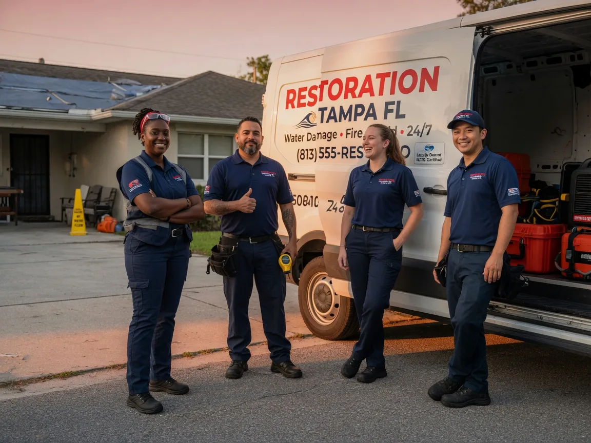 Water Damage Restoration company in Provencal, LA